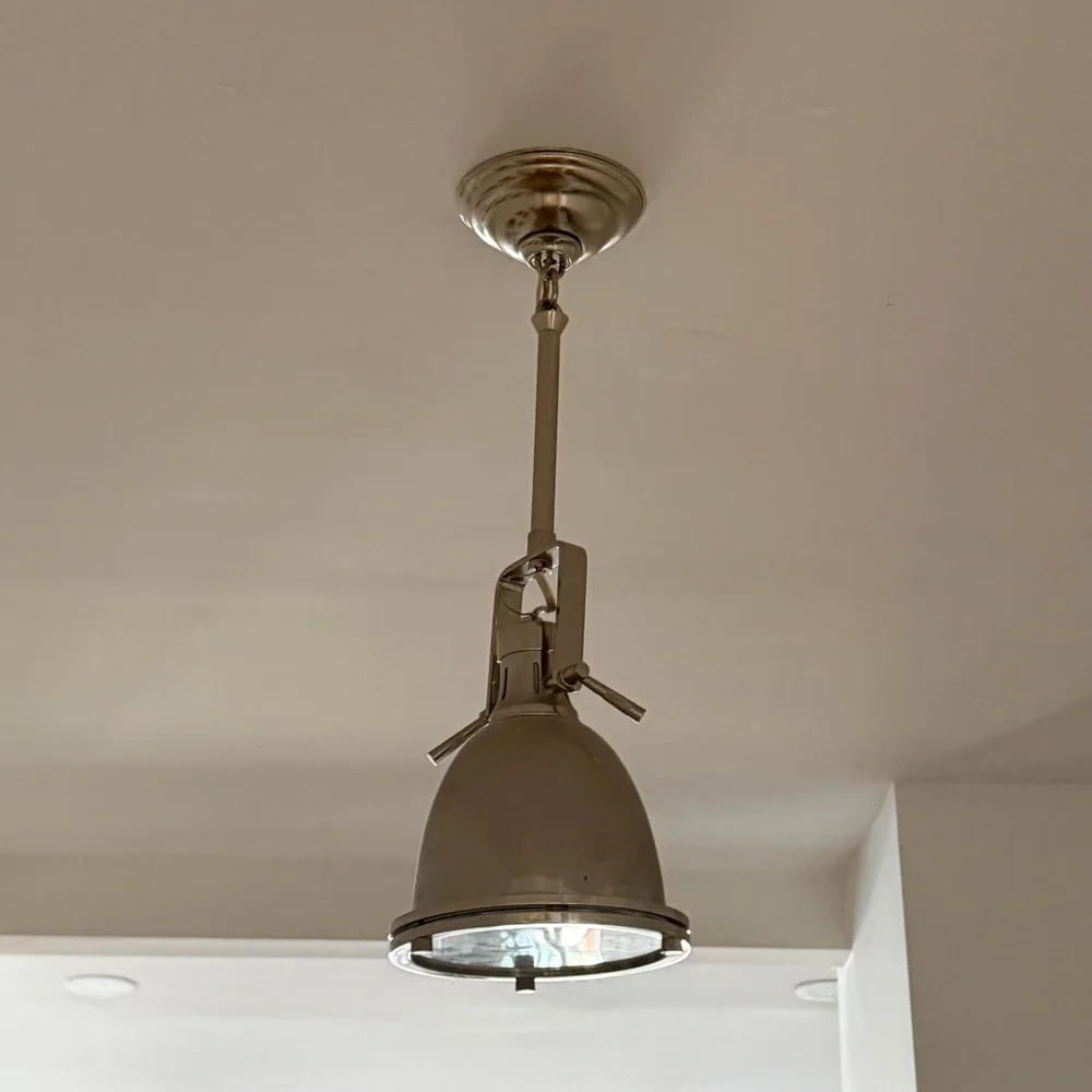 Restoration Hardware RH Benson Light Pendant 7” (2 available)